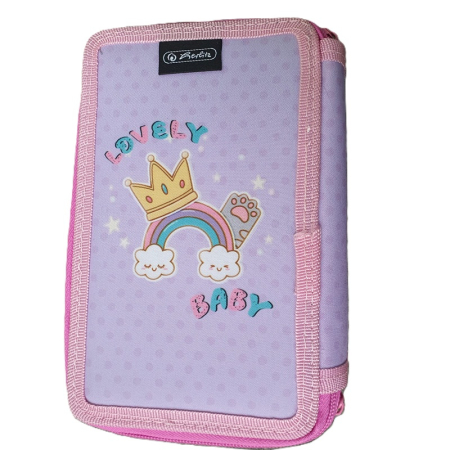 Penar 3 fermoare neechipat - PENAR NEECHIPAT HERLITZ CU 3 FERMOARE LOVLEY BABY