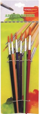 Pensule - Pensule 6/set varf ascutit