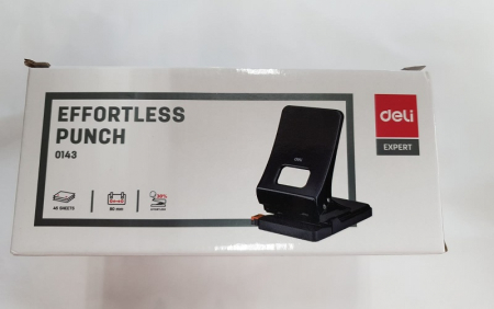 Perforator Deli Efortless 45 coli E0143 Negru [1]