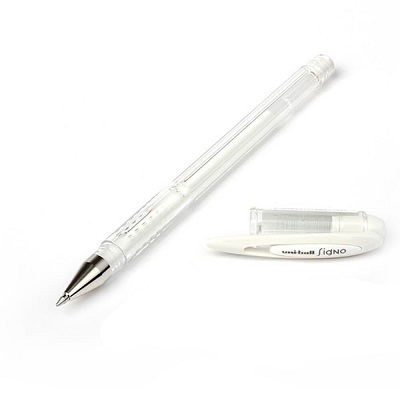 Instrumente de scris si corectura - Pix cu gel Alb UM 120 Angelic