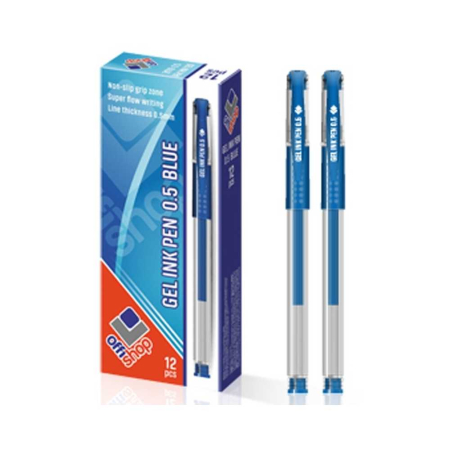 Pixuri cu gel - Pix cu gel/mina albastra, OFFISHOP