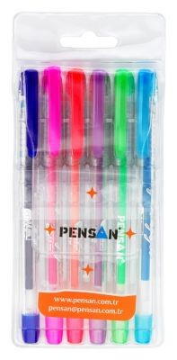 Pix Copii - Pix cu gel My King Neon 6/set