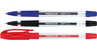 Pixuri cu gel - Pix cu gel Soft gel 07 mm Pensan