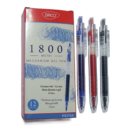 Pixuri cu gel - Pix gel DACO 1800 PX276