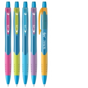 Instrumente de scris si corectura - Pix Jelly Herlitz albastru