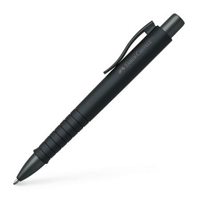 Pixuri de Lux - Pix Poly Ball Urban Negru Faber Castell cu mecanism si grip