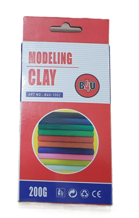Plastilina / Lut - Plastilina 10/set B4U 200 g