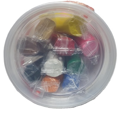 Plastilina 10C 400G, Plastilina din galeata DACO [1]