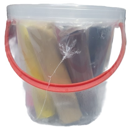 Plastilina / Lut - Plastilina 10C 400G, Plastilina din galeata DACO
