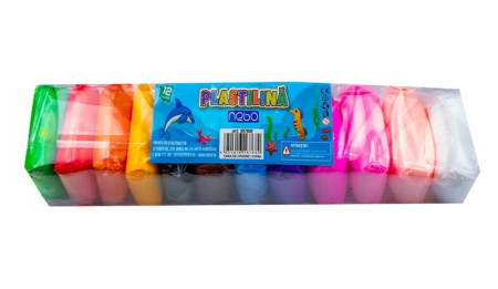 Plastilina / Lut - Plastilina 12 culori NEBO 39281