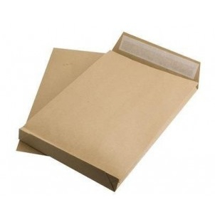 Hartie si produse din hartie - Plic C4 maro cu burduf 3 cm