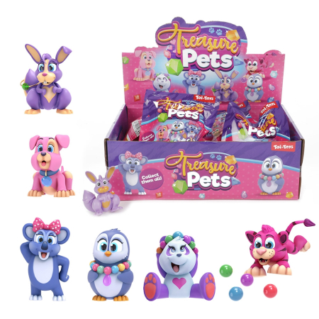 Cadouri  si articole copii - Plic cu surpriza, Animalut - Toi-Toys