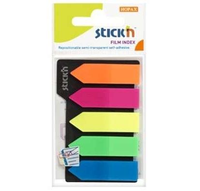 Post-it - Post-it 45x12 Index Hopax plastic sageata 21143