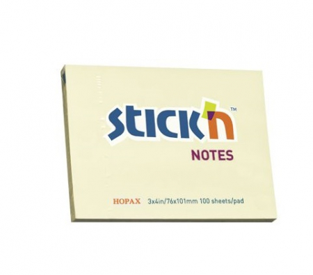 Post-it - Post-it 76x101mm Hopax culori pale