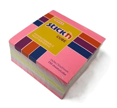Post-it cub 51x51 250 file Hopax neon [2]