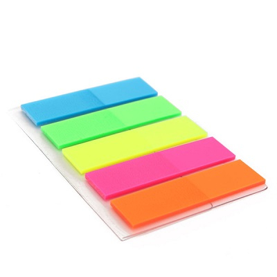 Post-it - Post-it index 45x12 plastic dreptunghiular