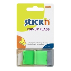 Post-it - Post-it index 45x25 mm 50 file adeziv plastic color