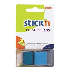 Post-it - Post-it index 45x25 mm 50 file adeziv plastic color