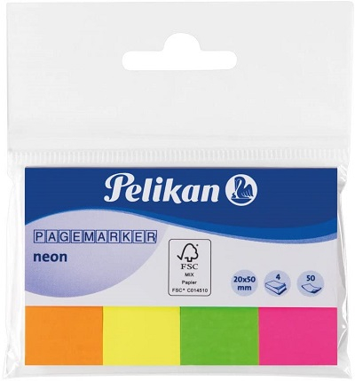 Post-it - Post-it marker 20x50 mm hartie Pelikan 4 culori