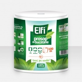 Prosoape hartie - Prosop bucatarie Elfi 100 m