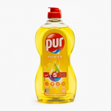 Detergenti si Igienizare bucatarii - Pur 450 ml Power extra lamaie