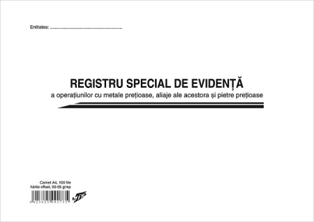 Registru metale pretioase [1]