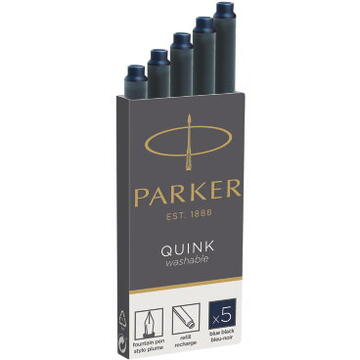 Stilouri de Lux - Rezerva cerneala Parker blue-black 5/cutie