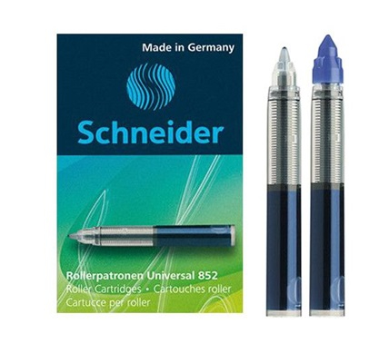 Instrumente de scris si corectura - Rezerva roller Schneider 5buc/cutie 852 albastra