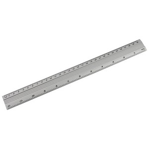 Scoala si gradinita - Rigla 30 cm aluminiu