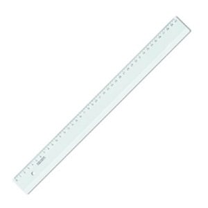 Truse Geometrie, Rigle, Echere - Rigla 40 cm transparenta