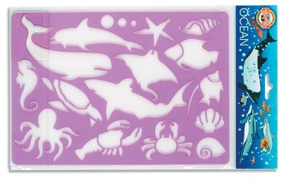 Sabloane scolare - Sablon Animale Ocean KIN
