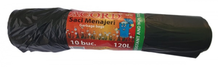 Saci menajeri - Sac menajer 120 L 10/set ACORD