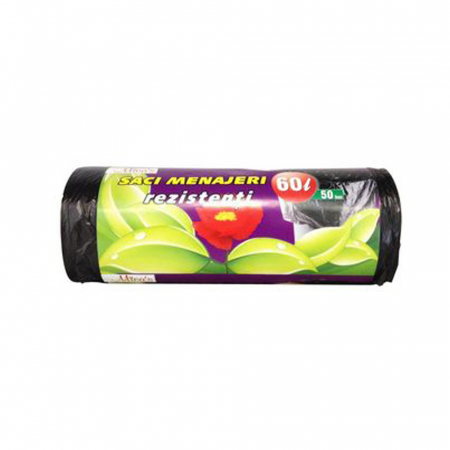 Saci menajeri - Sac menajer 60 l Mica's 50 buc negri