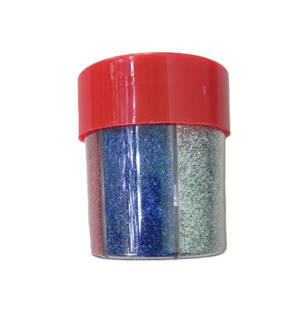 Sclipiciuri si lipiciuri - Sclipici Pudra 6 culori culori metalizate 80 gr