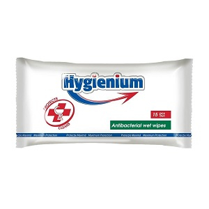 Materiale de curatenie si igiena - Servetele umede Hygienium 15 buc