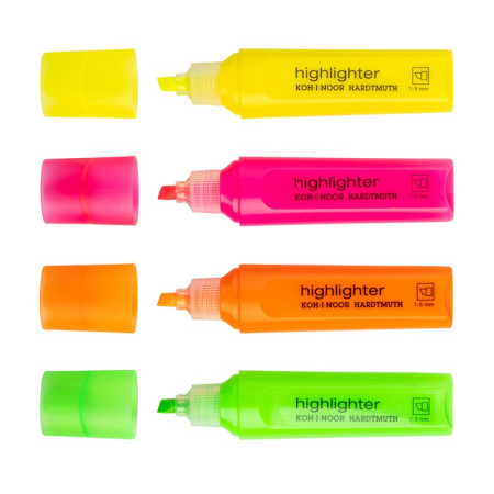 Markere evidentiatoare - Marker evidentiator varf tesit 4/set