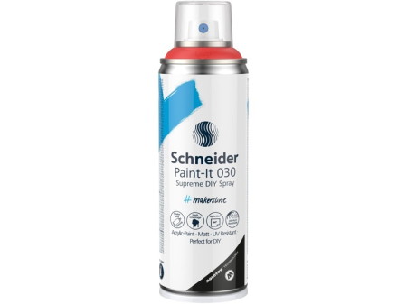 Scoala si gradinita - Spray Schneider Supreme Paint-It 030 ROSU