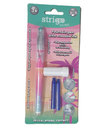 Stilou cu stergere Strigo Gradient + 2 rezerve + dispozitiv curatare SSC468 [1]