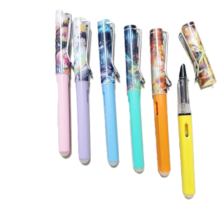 Stilouri scolare - Stilou din plastic, cu mecanism, cerneala termosensibila 6126