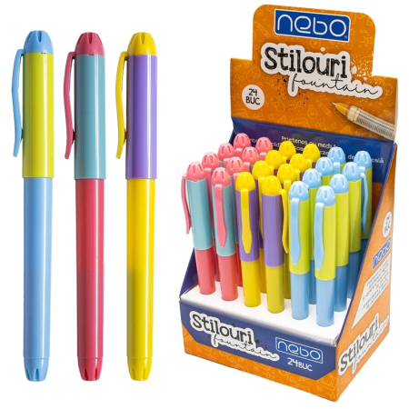 Stilouri scolare - Stilou din plastic - NEBO 16397