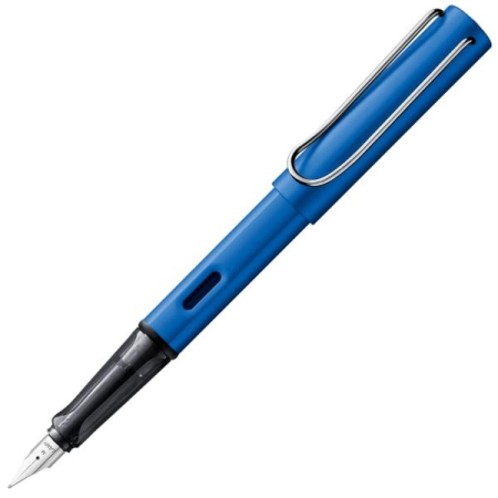 Scoala si gradinita - Stilou Lamy AL-star 28 dark blue, Penita F VT20158