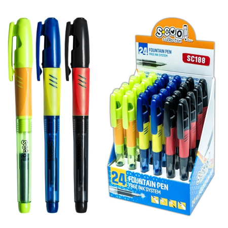 Scoala si gradinita - Stilou S-Cool cu grip SC 188