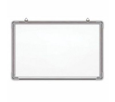 Table perete si accesorii - Tabla alba magnetica cu rama din aluminiu, 100 x 150 cm, Optima