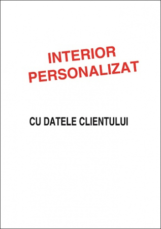 Tipizate personalizate la comanda - Tipizat personalizat A4 offset 100 file coperta mucava