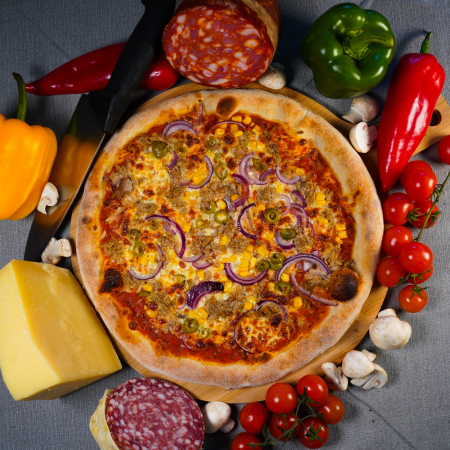 Pizza - Tonno e cipolla