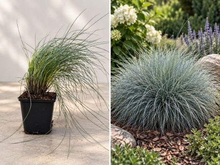Toate produsele - Festuca glauca (Iarbă albastră) Elijah Blue 20-40 cm
