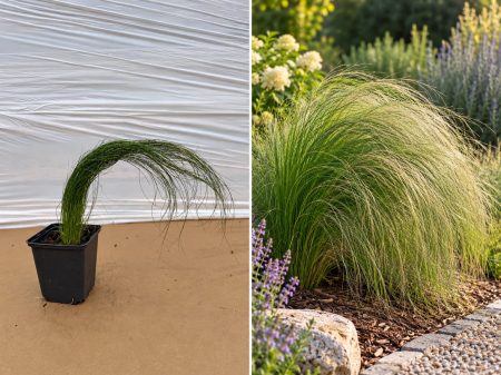Toate produsele - Iarbă Coada de ponei 'Ponytails' - Stipa tenuissima 10-20 cm