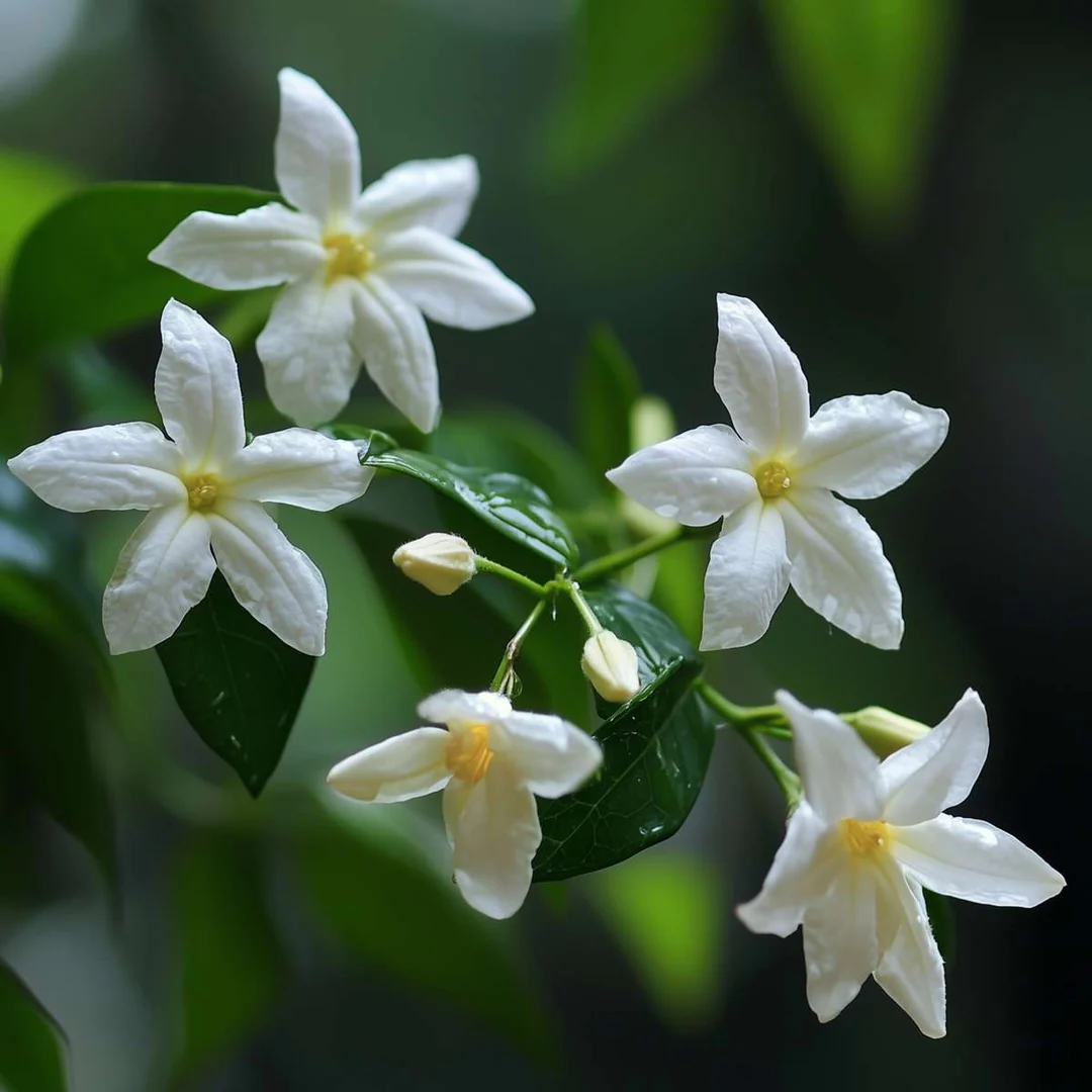 flori - Iasomie albă cățărătoare - Jasminum officinale