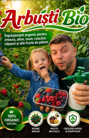 Ingrasaminte - Ingrasamant Organic Arbusti Fructiferi Arbusti Bio 1L