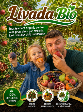 Toate produsele - Îngrășământ Organic Pomi Fructiferi Livada Bio, 1L